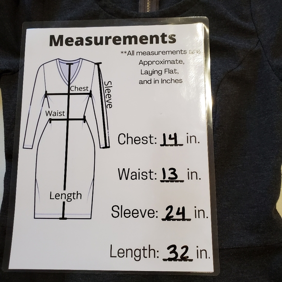 Altar'd State Charcoal Gray Dress Size Small - Picture 11 of 11